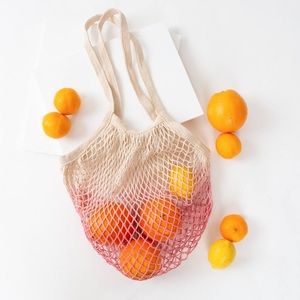 Camp Collection Y2K Dip Dye Crochet Market Tote Beach Bag